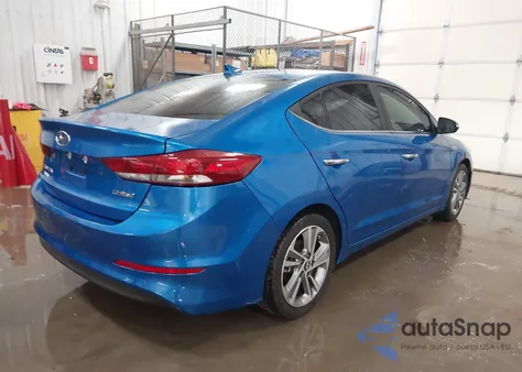 2017 Hyundai Elantra Limited z USA, uszkodzony, nr VIN KMHD84LF2HU284121
